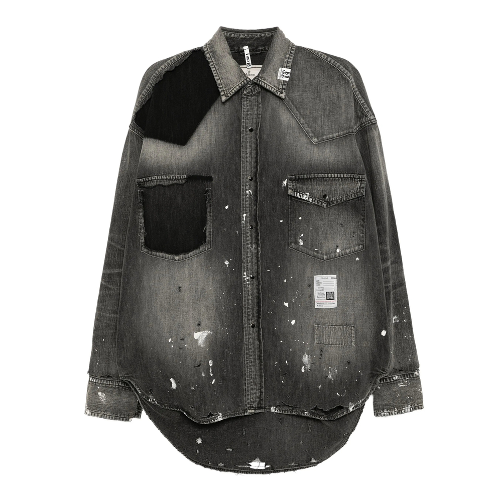 Shirt Maison Mihara Yasuhiro J15SH125BLACK (Maison Mihara Yasuhiro / シャツ・ブラウス ) | Maison Mihara Yasuhiro (メゾン ミハラ ヤスヒロ)