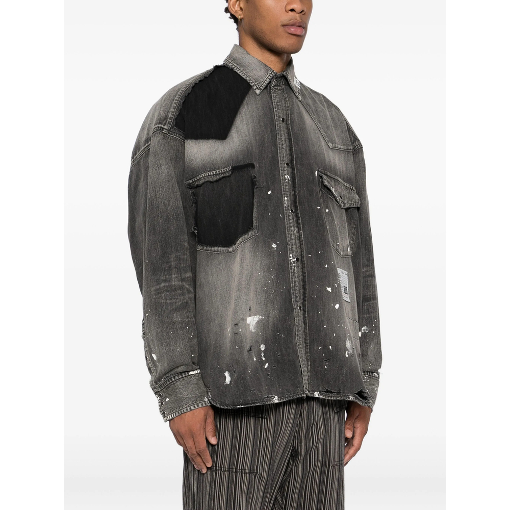 Shirt Maison Mihara Yasuhiro J15SH125BLACK (Maison Mihara Yasuhiro / シャツ・ブラウス ) | Maison Mihara Yasuhiro (メゾン ミハラ ヤスヒロ)(3)