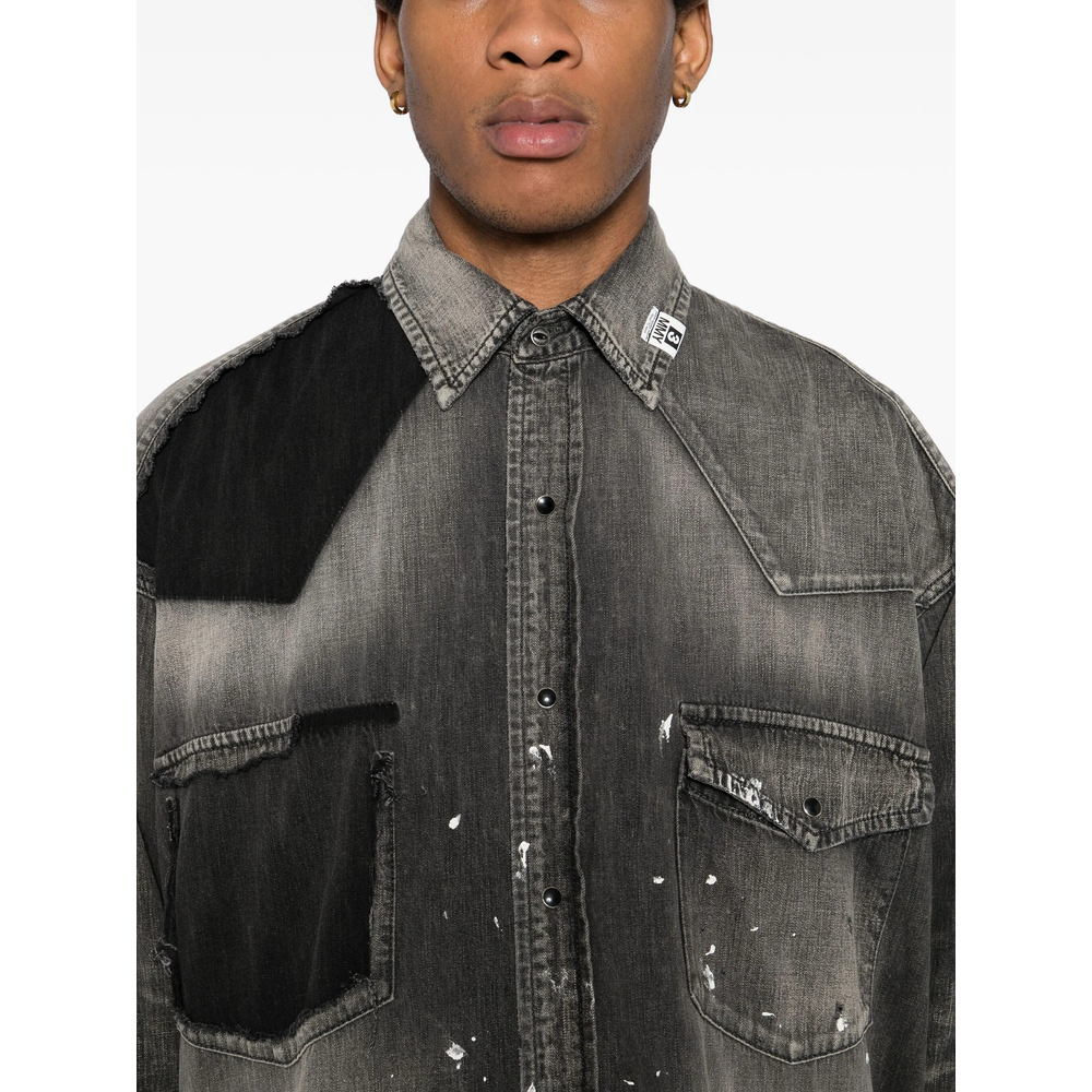 Shirt Maison Mihara Yasuhiro J15SH125BLACK (Maison Mihara Yasuhiro / シャツ・ブラウス ) | Maison Mihara Yasuhiro (メゾン ミハラ ヤスヒロ)(4)