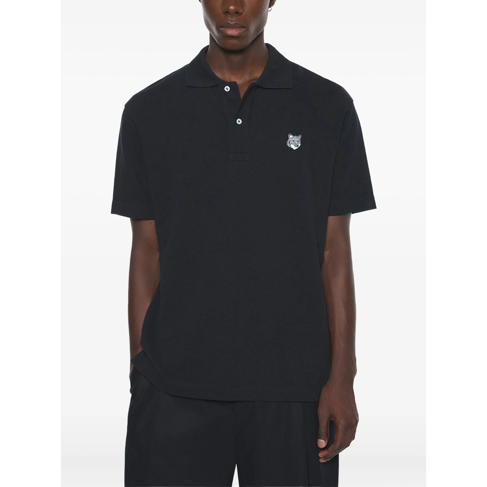 Sweater Maison Kitsuné PM00210KP0001BLACK (Maison Kitsuné / ポロシャツ ) | Maison Kitsuné (メゾン キツネ)(4)