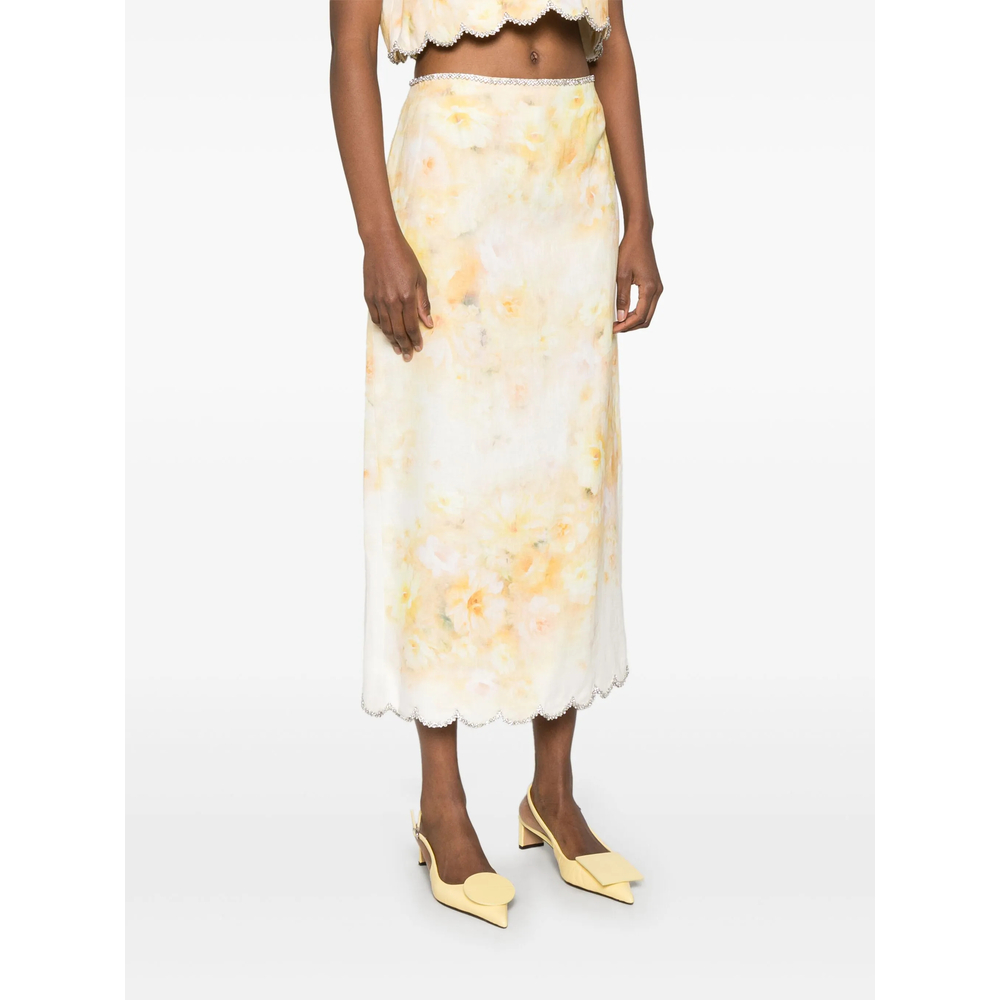 Skirt Zimmermann 2163SR251YELLO (ZIMMERMANN / スカート ) | ZIMMERMANN (ジマーマン)(2)
