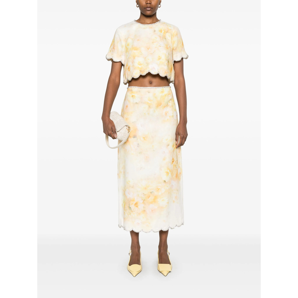 Skirt Zimmermann 2163SR251YELLO (ZIMMERMANN / スカート ) | ZIMMERMANN (ジマーマン)(4)