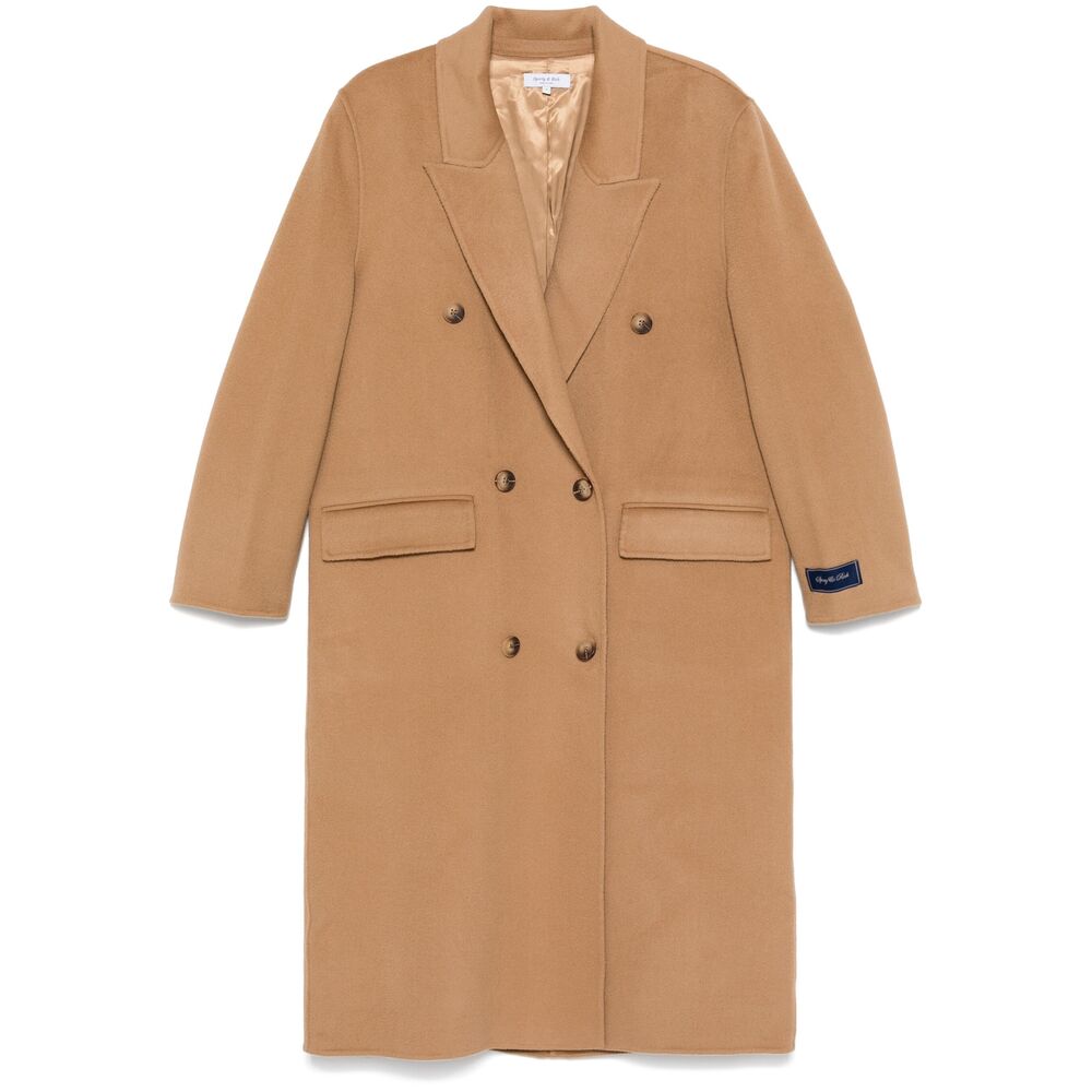 Coat Sporty & Rich OW025500000BECAMEL (Sporty & Rich / コート ) | Sporty & Rich (スポーティアンドリッチ)
