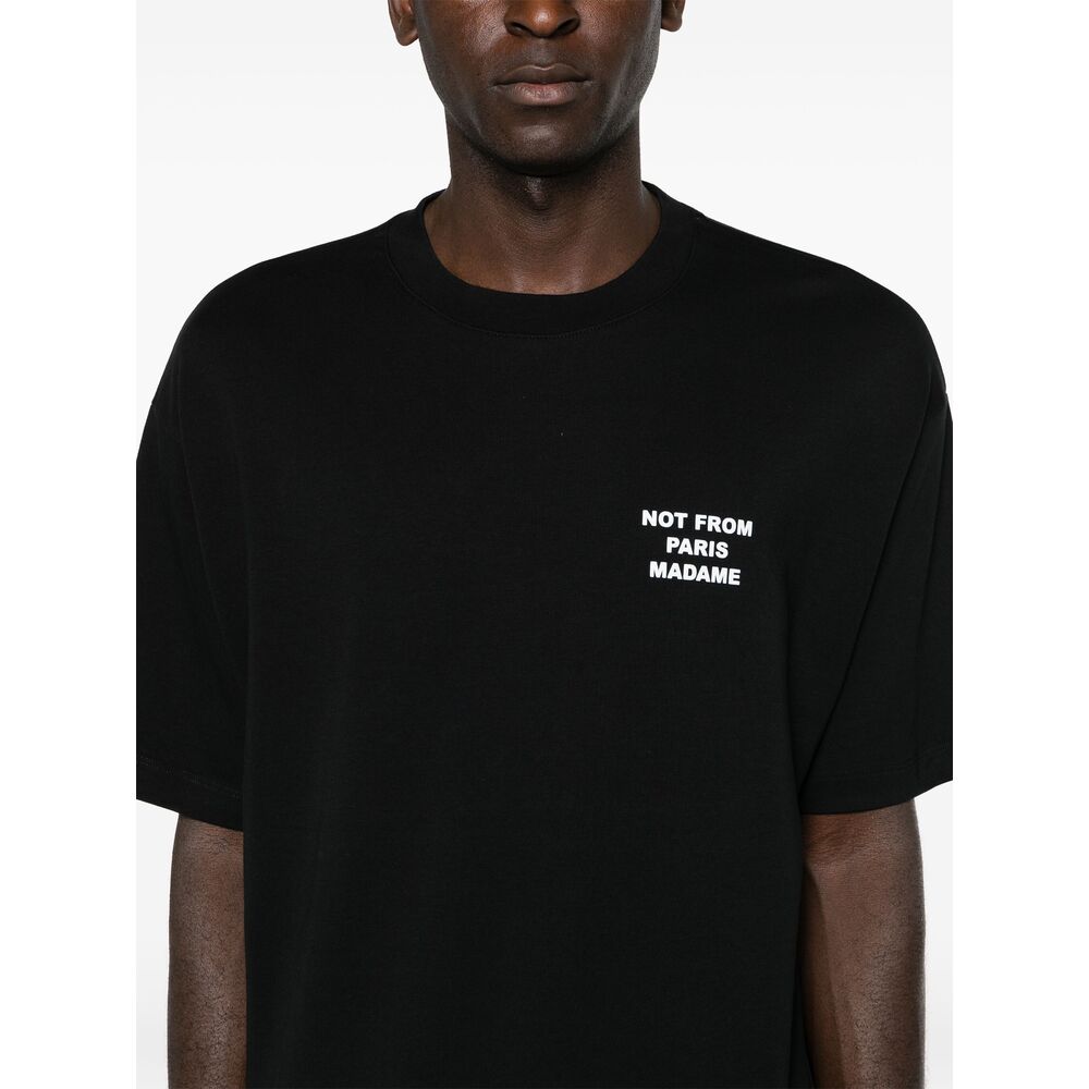 T-shirt Drole De Monsieur PERMTS203CO002BLACK (Drôle De Monsieur / Tシャツ・カットソー ) | Drôle De Monsieur (ドロールドムッシュ)(1)