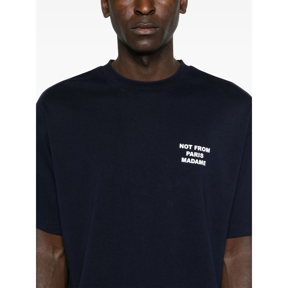 T-shirt Drole De Monsieur PERMTS203CO002NAVY (Drôle De Monsieur / Tシャツ・カットソー ) | Drôle De Monsieur (ドロールドムッシュ)(1)
