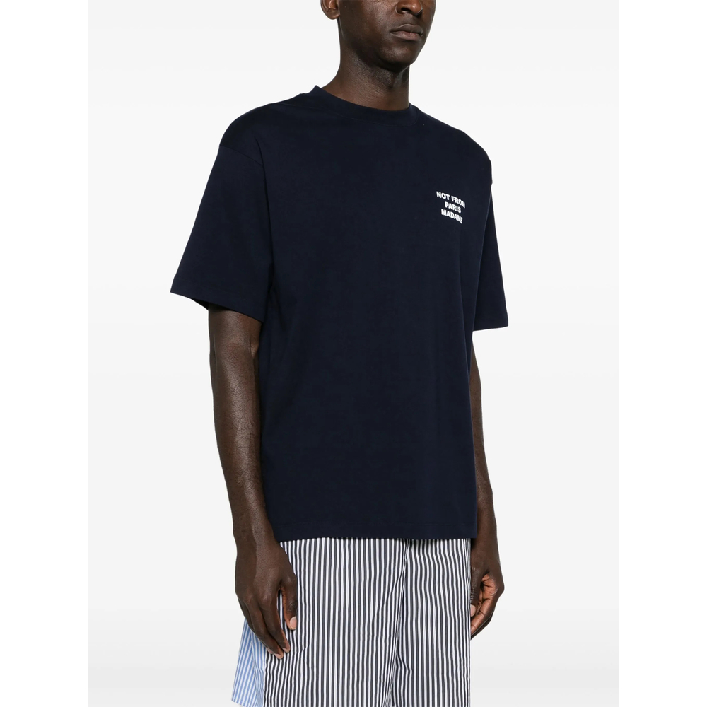 T-shirt Drole De Monsieur PERMTS203CO002NAVY (Drôle De Monsieur / Tシャツ・カットソー ) | Drôle De Monsieur (ドロールドムッシュ)(2)