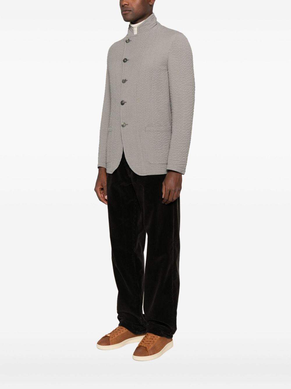 Emporio Armani Jackets Grey EM000144TE16182M6183 (EMPORIO ARMANI / ブレザー・ジャケット ) | EMPORIO ARMANI (エンポリオ アルマーニ)(2)