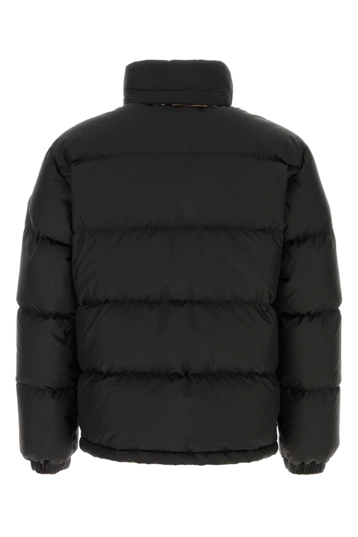 Black polyester down jacket 8110196A1189 (Burberry / ダウンジャケット・コート ) | Burberry (バーバリー)(1)