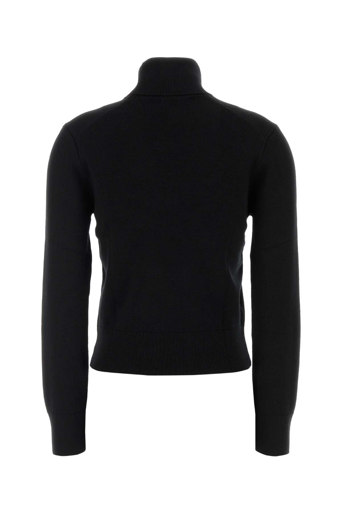 Black wool sweater FKS827001009 (AMI Paris / ニット・セーター・カーディガン ) | AMI Paris (アミパリス)(1)