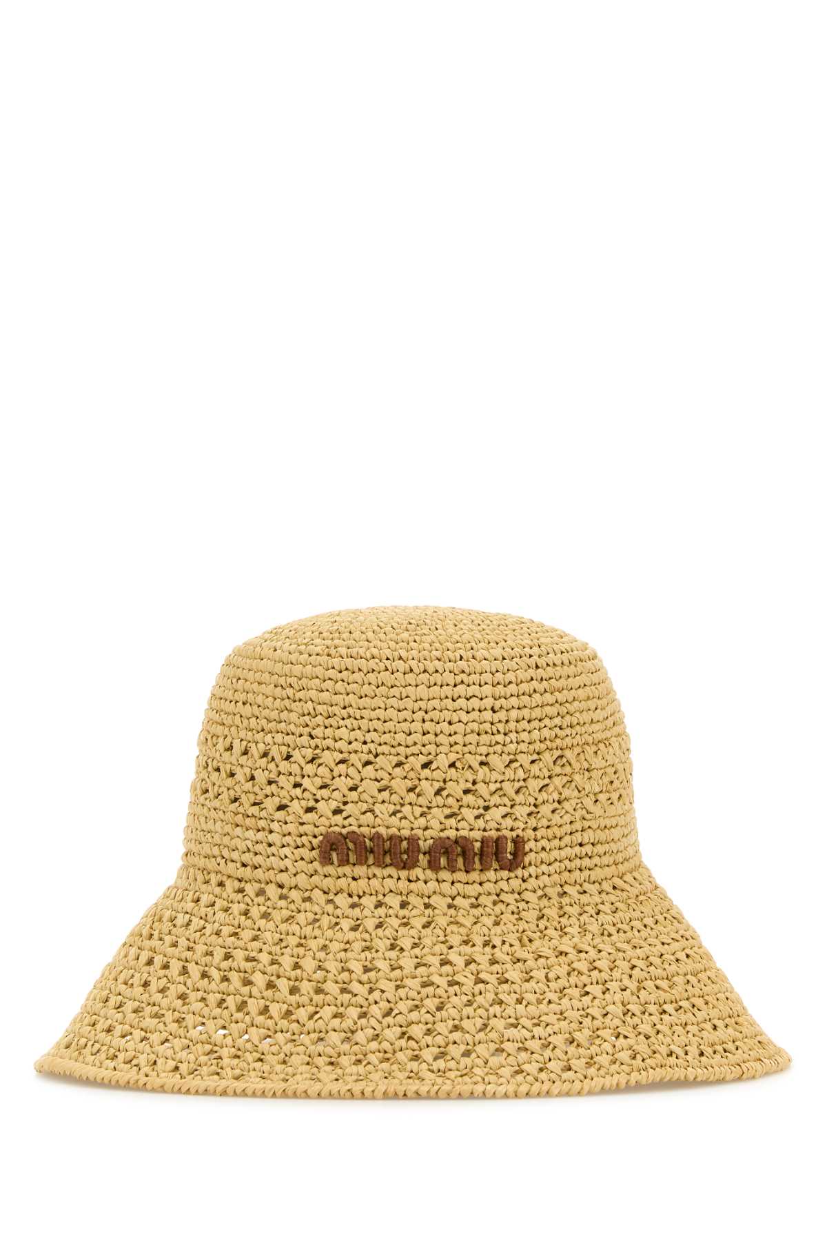 Raffia bucket hat 5HC2882DO1F0A5T (MIU MIU / 帽子 ) | MIU MIU (ミュウミュウ)(1)