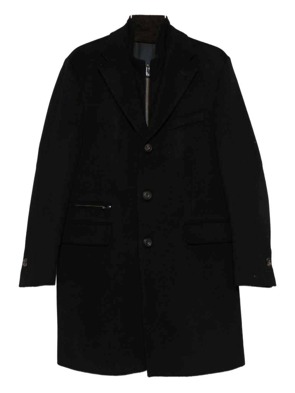Corneliani Coats Black 2615812612179020 (CORNELIANI / コート ) | CORNELIANI (コルネリアーニ)