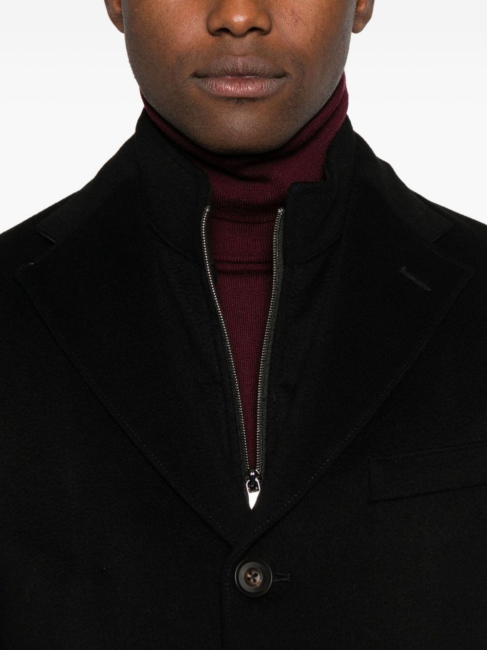 Corneliani Coats Black 2615812612179020 (CORNELIANI / コート ) | CORNELIANI (コルネリアーニ)(4)