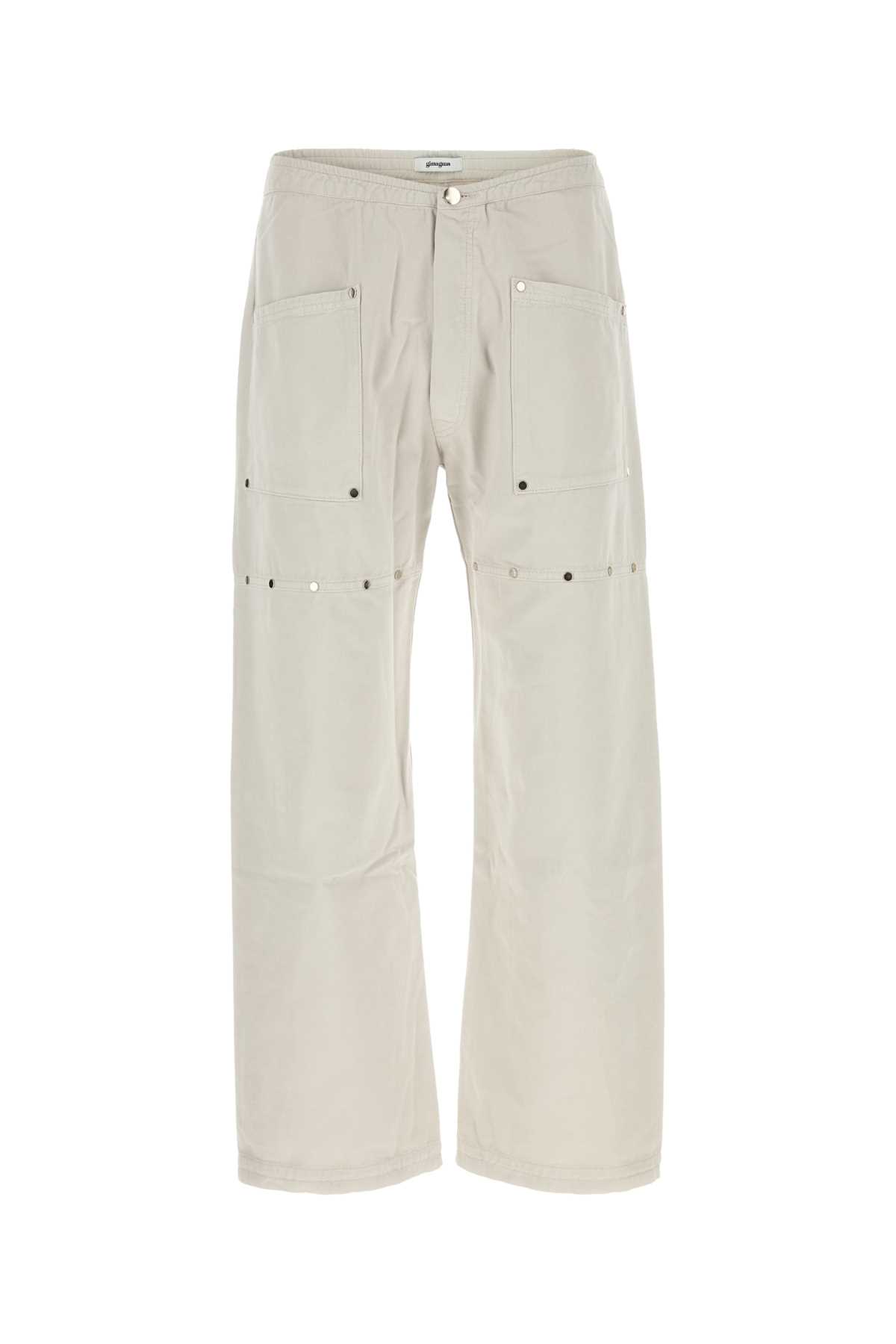 Chalk cotton Jacob pant JAKOBTROUSERSBEIGE (gimaguas / パンツ ) | gimaguas (ギマガス)