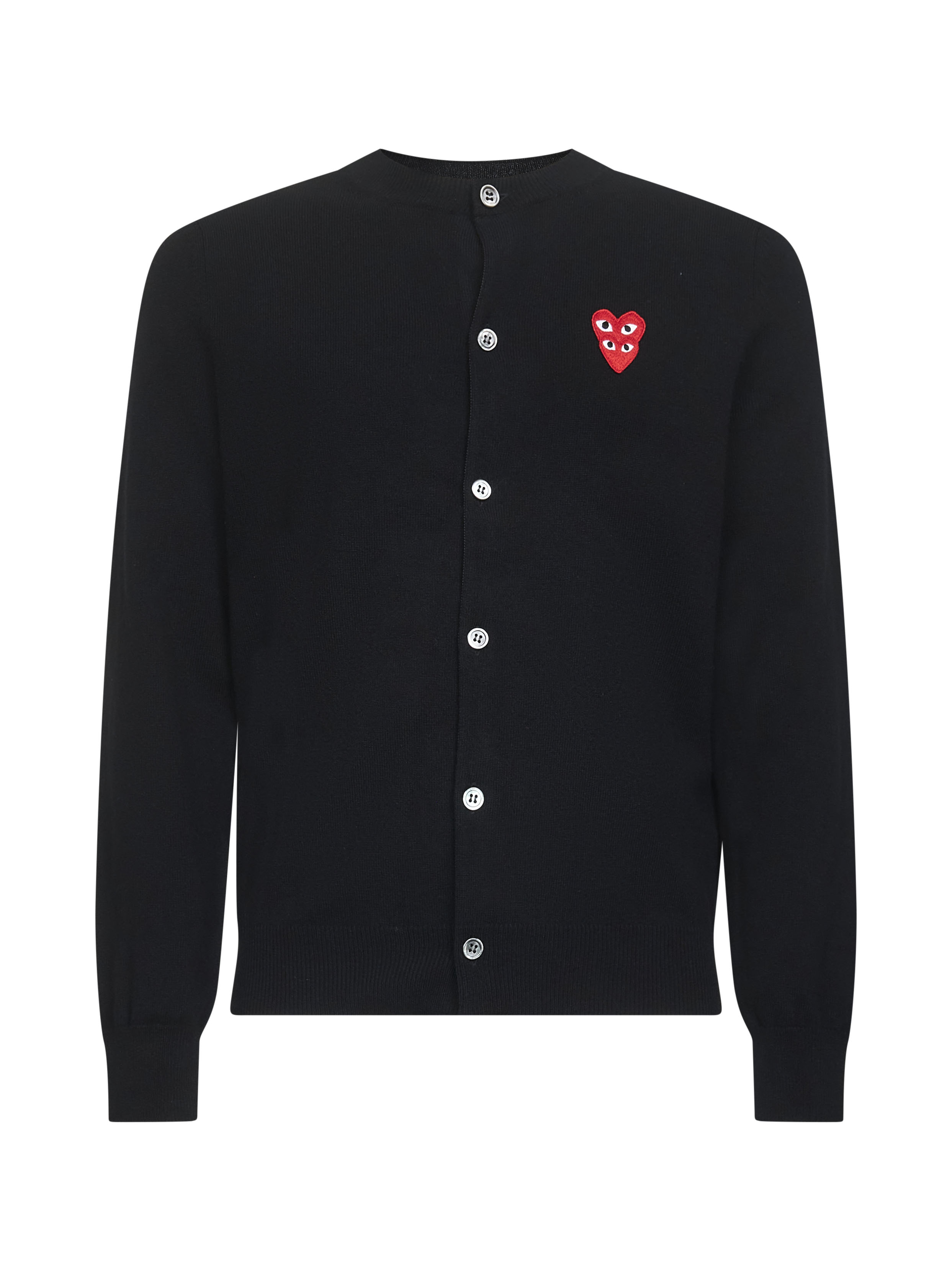 CDG PLAY Sweaters Black AXN0751 (PLAY Comme Des Garçons / ニット・セーター・カーディガン ) | PLAY Comme Des Garçons (プレイ コムデギャルソン)