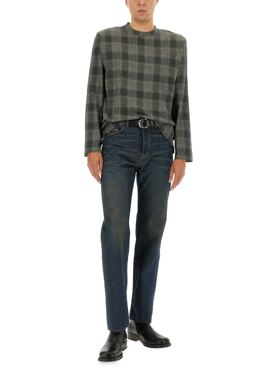 LONG SLEEVE "BOX" T-SHIRT M4256BOOAKLANDCHECKLEGACYJERSEY (OUR LEGACY / Tシャツ・カットソー ) | OUR LEGACY (アワーレガシー)(1)