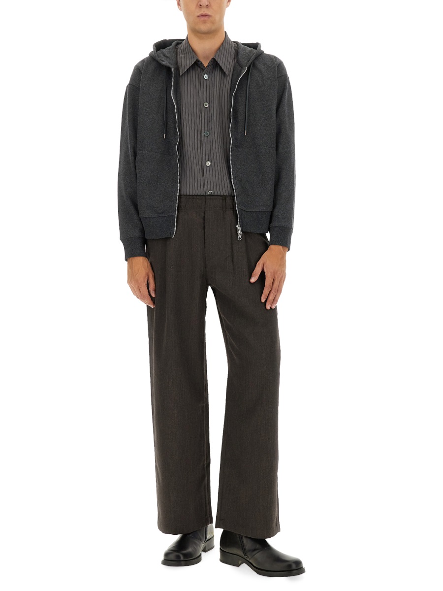 ZIPPER "RASCAL" SWEATSHIRT M4256RCCHARCOALELASTICMELTON (OUR LEGACY / スウェット・フーディー ) | OUR LEGACY (アワーレガシー)(1)