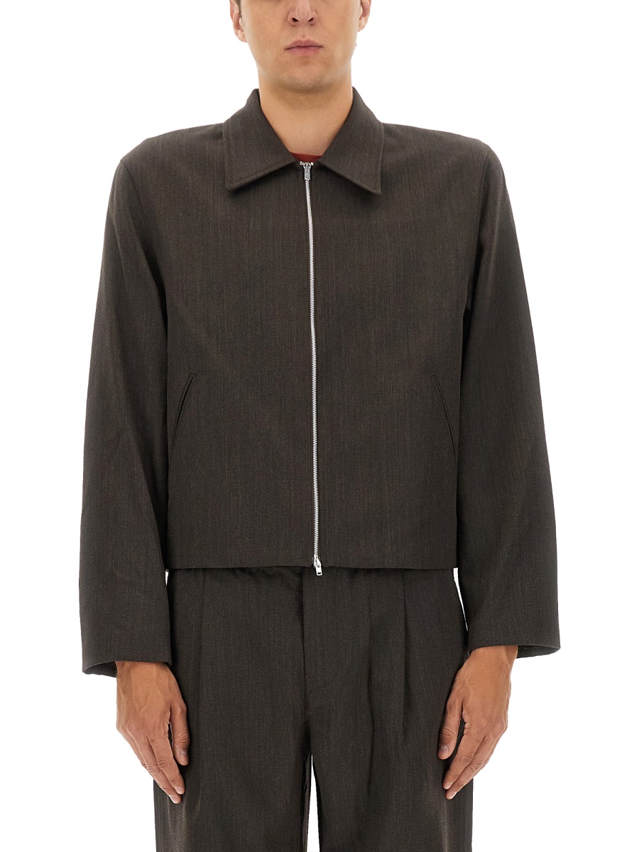 MINI WOOL JACKET M4250MHHAVANABROWNCHAINWOOL (OUR LEGACY / カジュアルジャケット ) | OUR LEGACY (アワーレガシー)