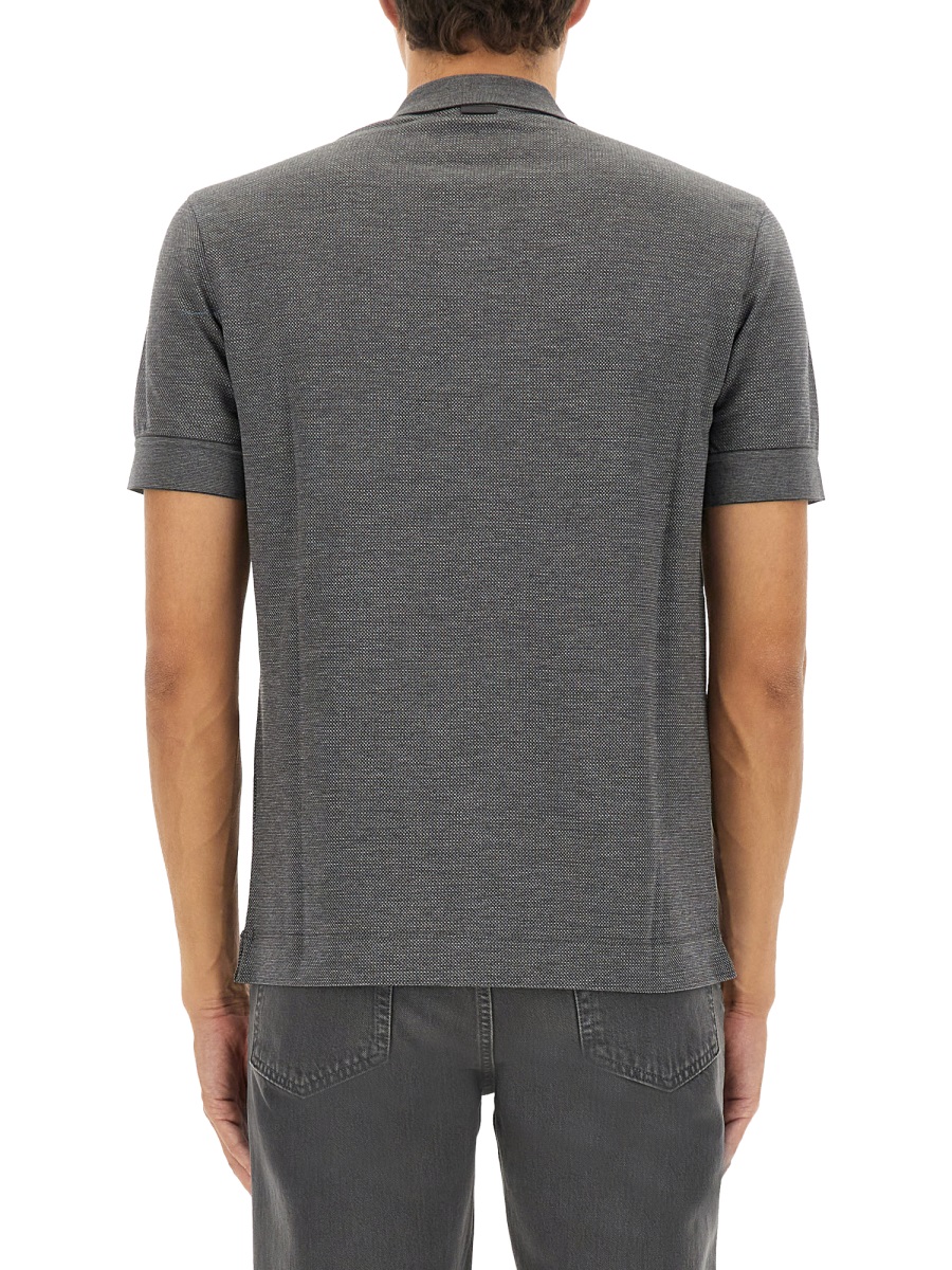 COTTON BLEND POLO SHIRT UG381A2G740K98 (ZEGNA / ポロシャツ ) | ZEGNA (ゼニア)(2)