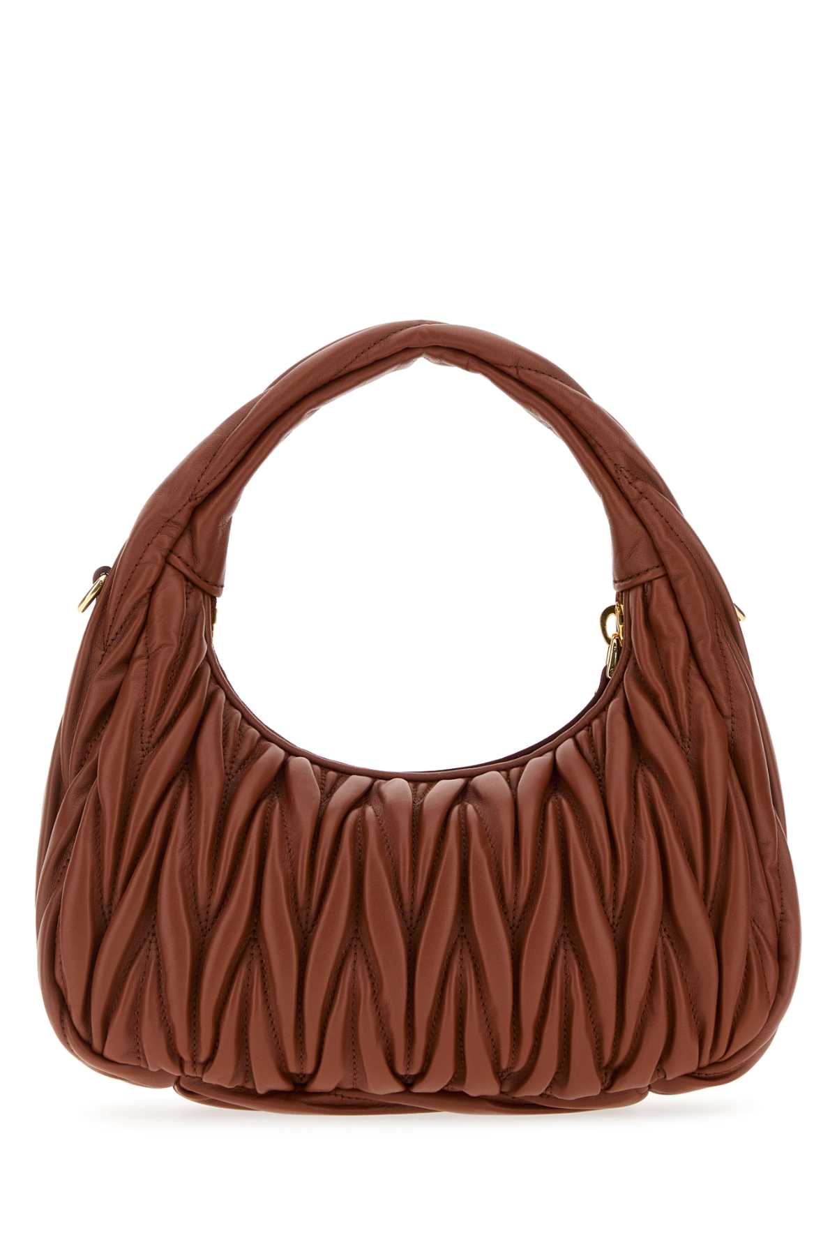 Copper nappa leather Wander handbag 5BC125VOOYAN88F0033 (MIU MIU / ハンドバッグ・ショルダーバッグ ) | MIU MIU (ミュウミュウ)(2)