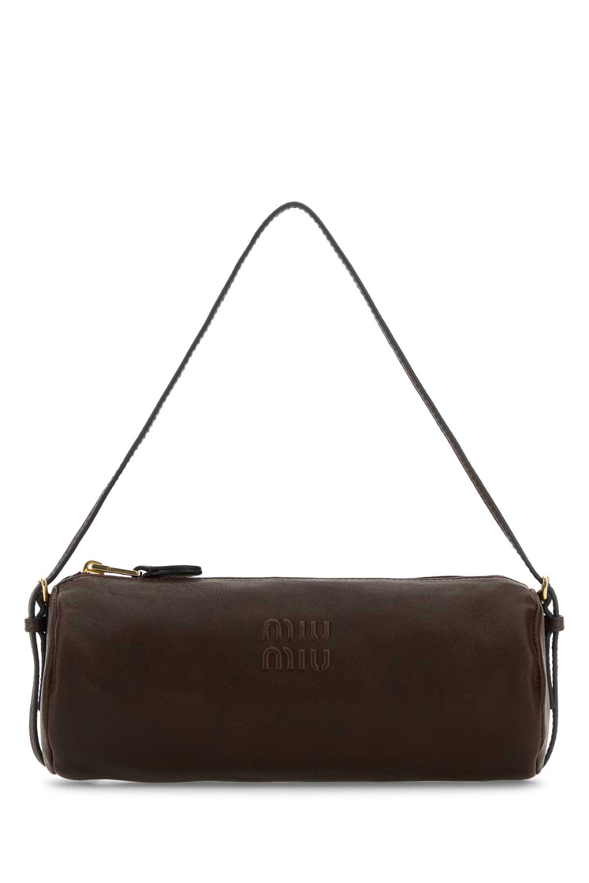 Chocolate nappa leather shoulder bag 5NE851AEFXF0NBL (MIU MIU / ハンドバッグ・ショルダーバッグ ) | MIU MIU (ミュウミュウ)