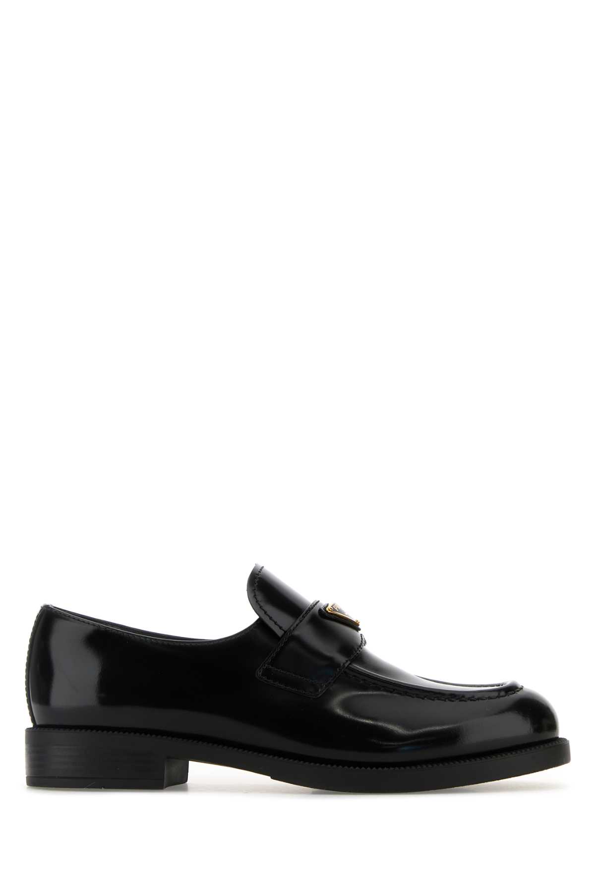 Black leather loafers 1D329NFDD25055F0002 (Prada / ローファー ) | Prada (プラダ)