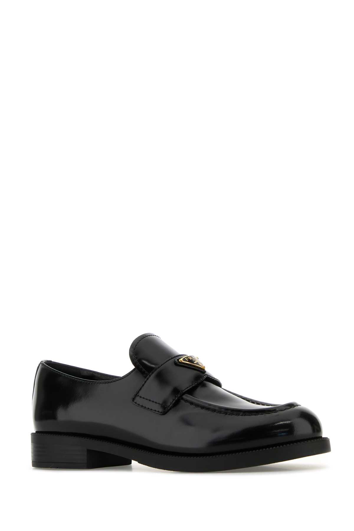Black leather loafers 1D329NFDD25055F0002 (Prada / ローファー ) | Prada (プラダ)(1)