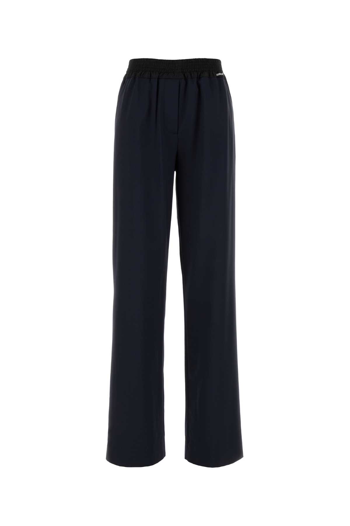 Navy blue wool pant MP1927SOOO1XMYF0008 (MIU MIU / パンツ ) | MIU MIU (ミュウミュウ)