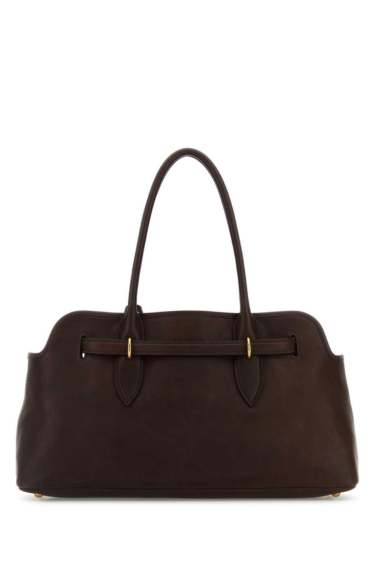 Chocolate leather Aventure shoulder bag 5BG3102BBLF0NBL (MIU MIU / ハンドバッグ・ショルダーバッグ ) | MIU MIU (ミュウミュウ)(2)