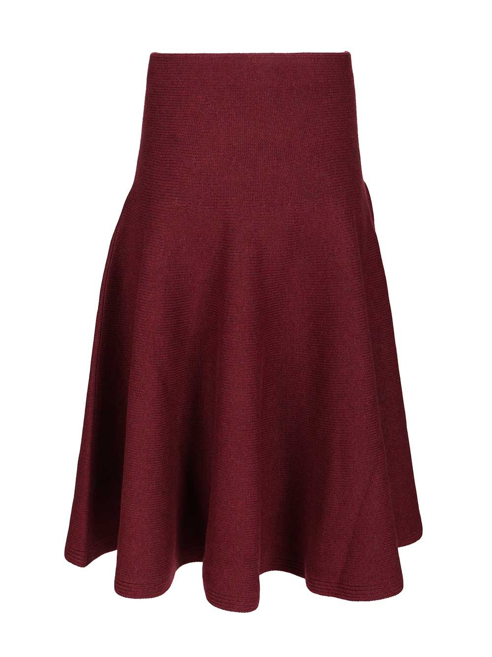 Flared cashmere skirt AA9J2418K115B332 (ALAIA / スカート ) | ALAIA (アライア)(1)