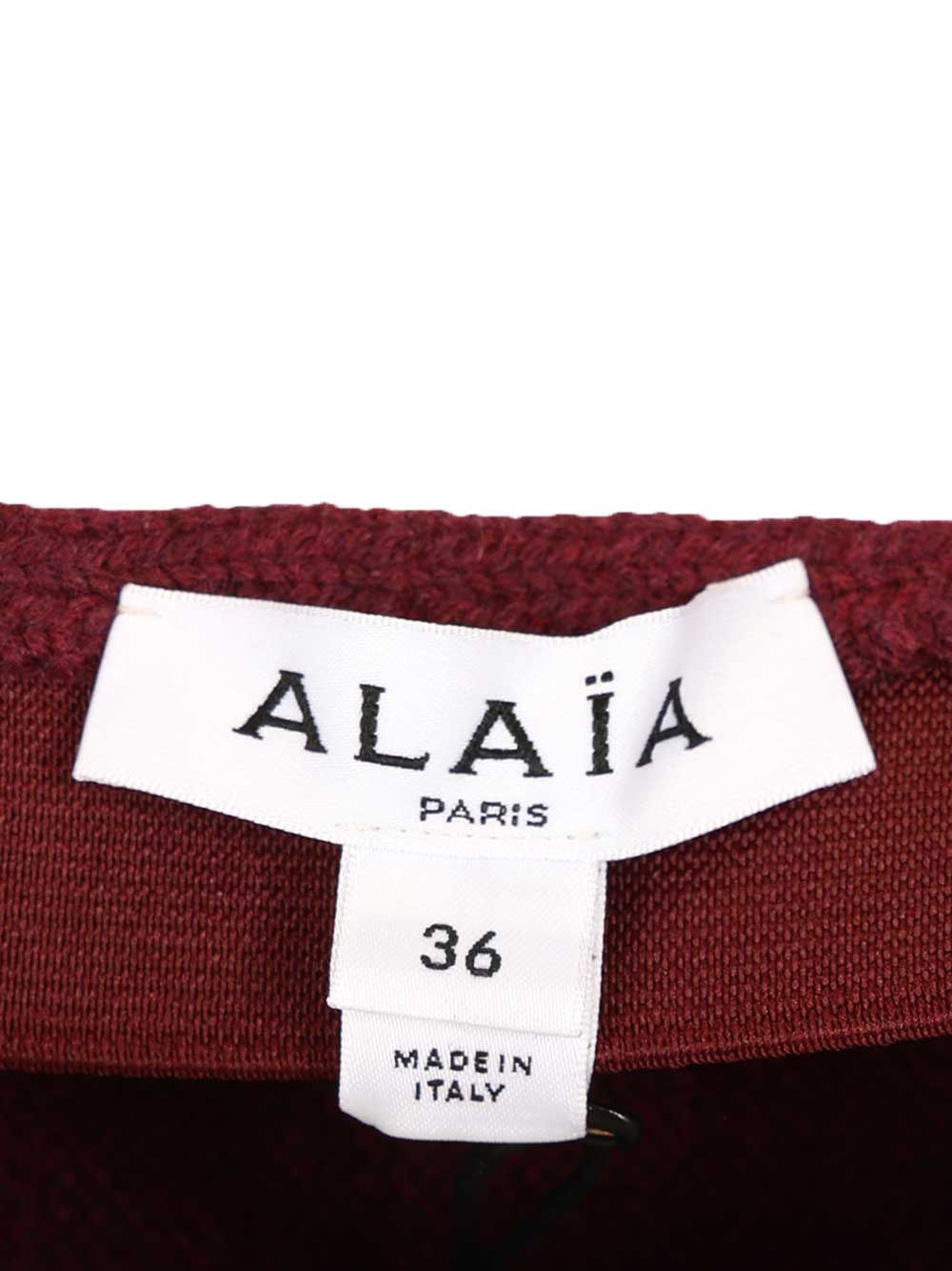 Flared cashmere skirt AA9J2418K115B332 (ALAIA / スカート ) | ALAIA (アライア)(3)