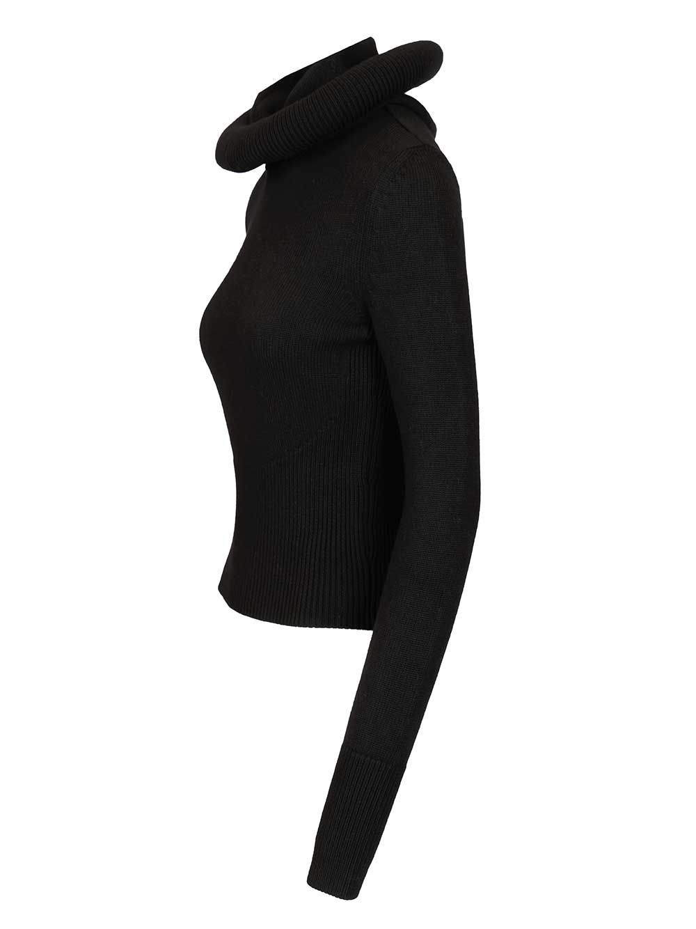 Hooded Jumper AA9G0071K133B995 (ALAIA / ニット・セーター・カーディガン ) | ALAIA (アライア)(2)