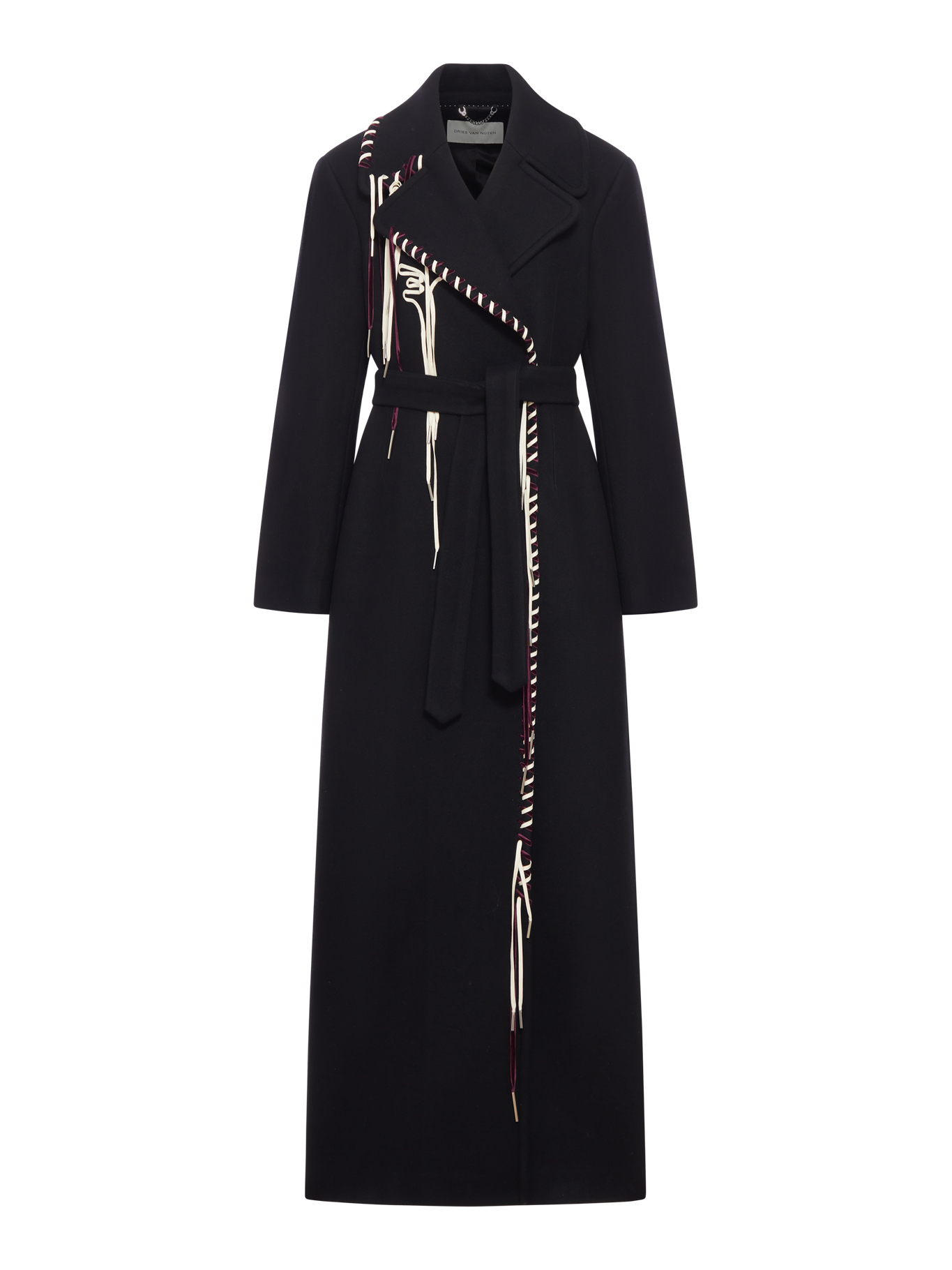 DECORATED WOOL COAT 2520102672216900 (Dries Van Noten / コート ) | Dries Van Noten (ドリスヴァンノッテン)