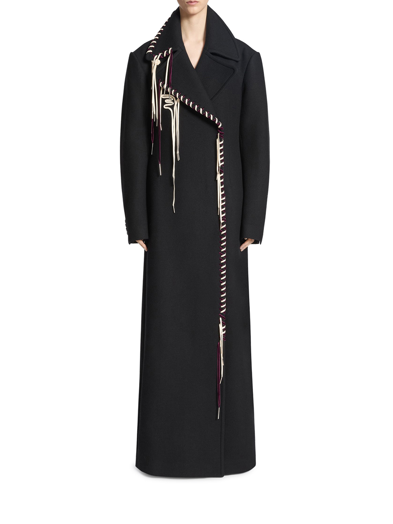 DECORATED WOOL COAT 2520102672216900 (Dries Van Noten / コート ) | Dries Van Noten (ドリスヴァンノッテン)(1)