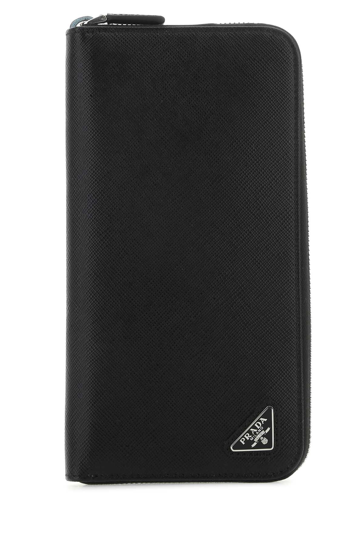 Black leather wallet 2ML317QHHF0002 (Prada / 財布・カードケース ) | Prada (プラダ)