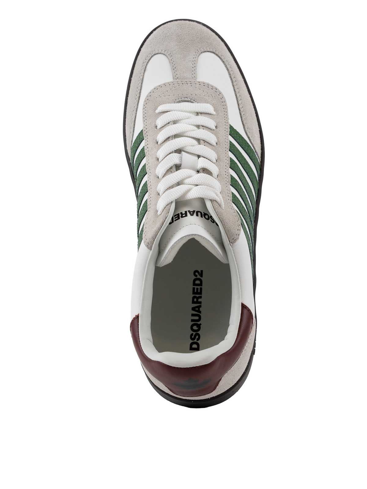 Boxer Sneakers In Leather And Suede SNM03640154118M1373 (Dsquared2 / スニーカー ) | Dsquared2 (ディースクエアード)(2)