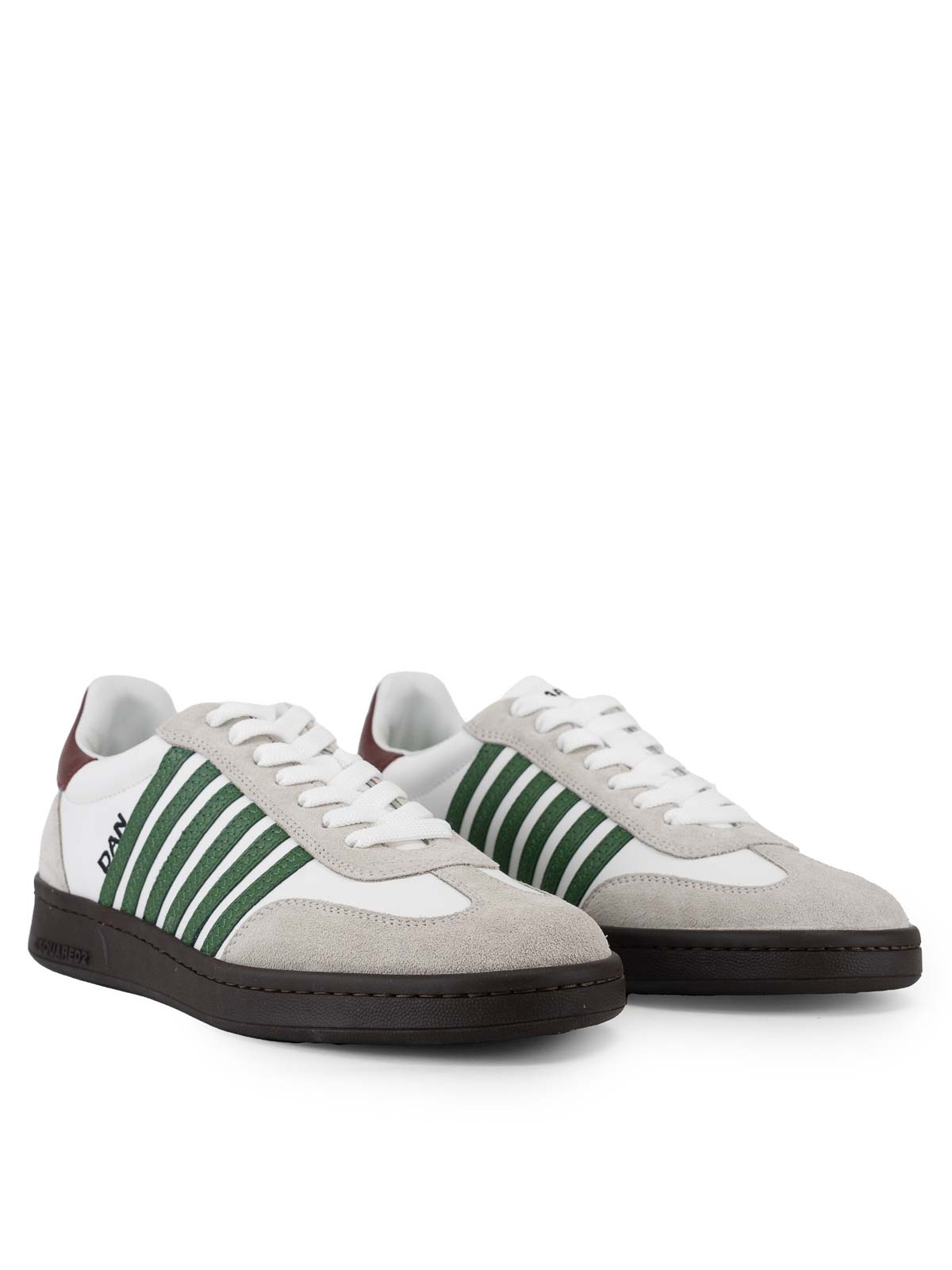 Boxer Sneakers In Leather And Suede SNM03640154118M1373 (Dsquared2 / スニーカー ) | Dsquared2 (ディースクエアード)(3)