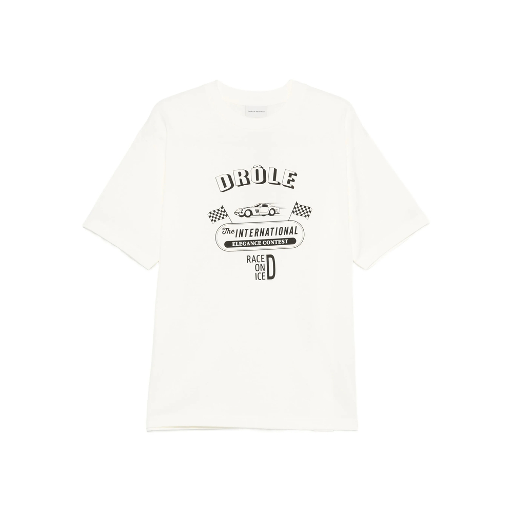T-shirt Drole De Monsieur ITS279CO195OFFWH (Drôle De Monsieur / Tシャツ・カットソー ) | Drôle De Monsieur (ドロールドムッシュ)