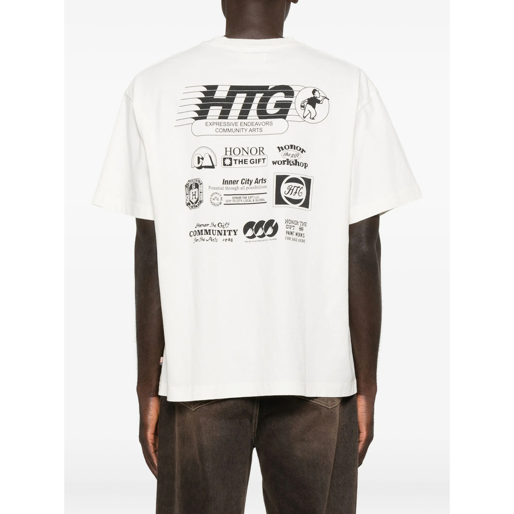 T-shirt Honor The Gift HTG250394BONE (HONOR THE GIFT / Tシャツ・カットソー ) | HONOR THE GIFT (オナー ザ ギフト)(3)