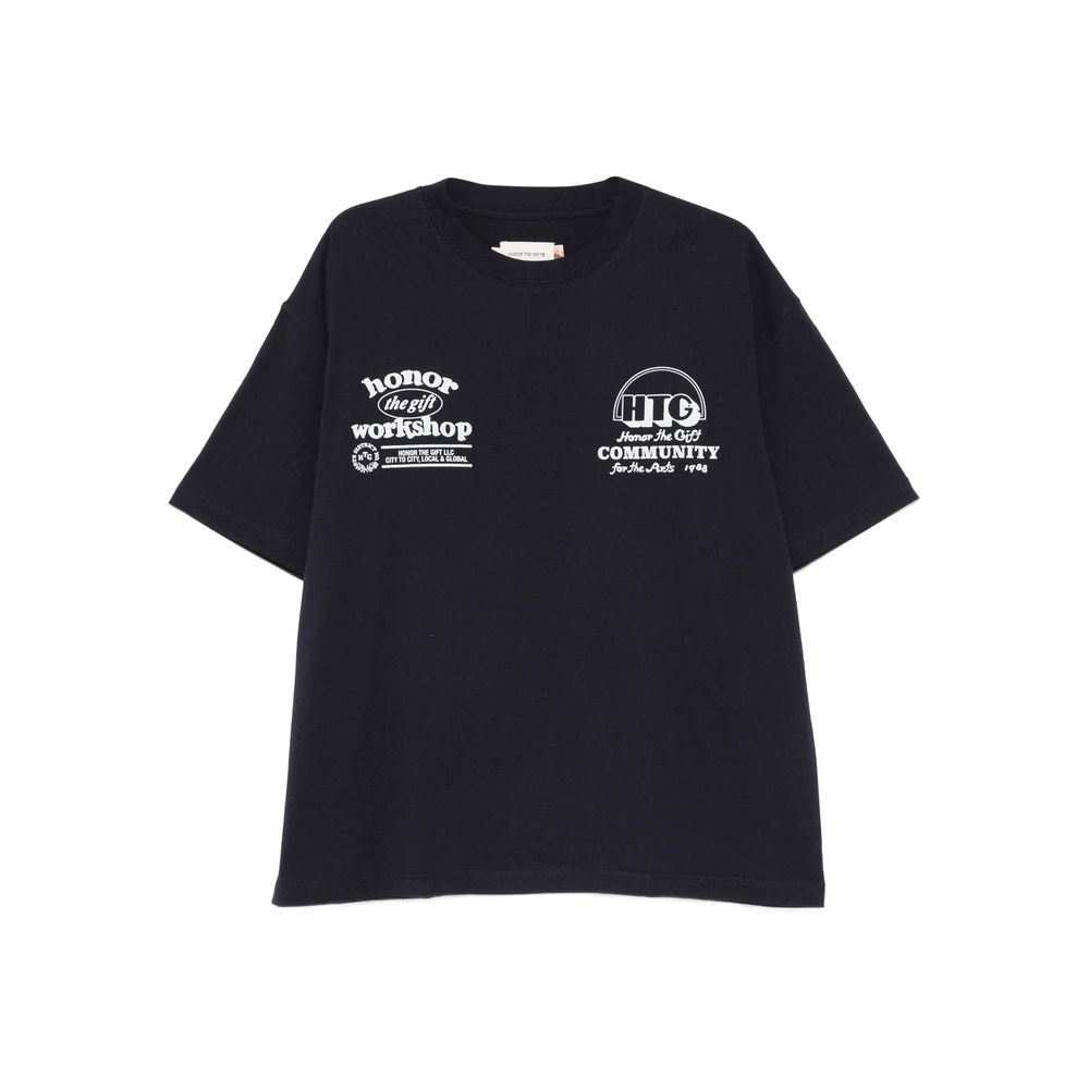 T-shirt Honor The Gift HTG250391NAVY (HONOR THE GIFT / Tシャツ・カットソー ) | HONOR THE GIFT (オナー ザ ギフト)