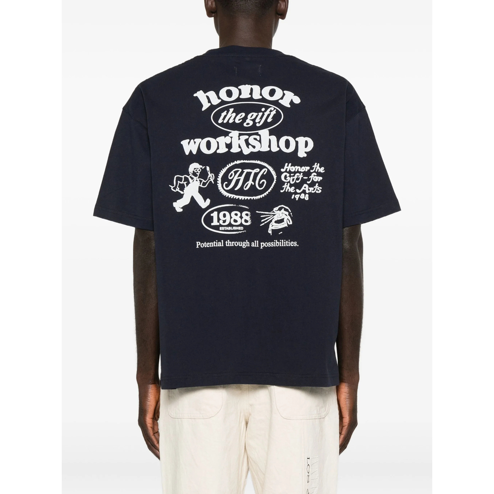 T-shirt Honor The Gift HTG250391NAVY (HONOR THE GIFT / Tシャツ・カットソー ) | HONOR THE GIFT (オナー ザ ギフト)(1)