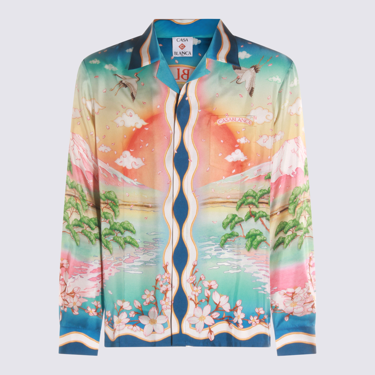 Casablanca Shirts Red UWPF25SH00601 (Casablanca / シャツ・ブラウス ) | Casablanca (カサブランカ)