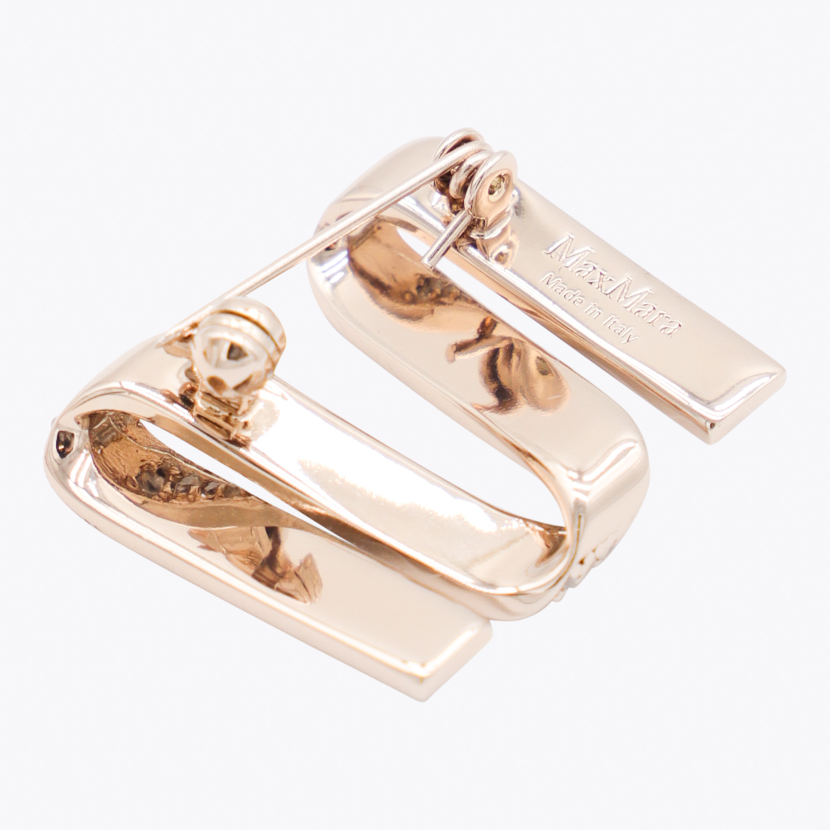 Max Mara Bijoux Brown 252475612160002546001 (Max Mara / カフ・ピンズ・ブローチ ) | Max Mara (マックスマーラ)(1)