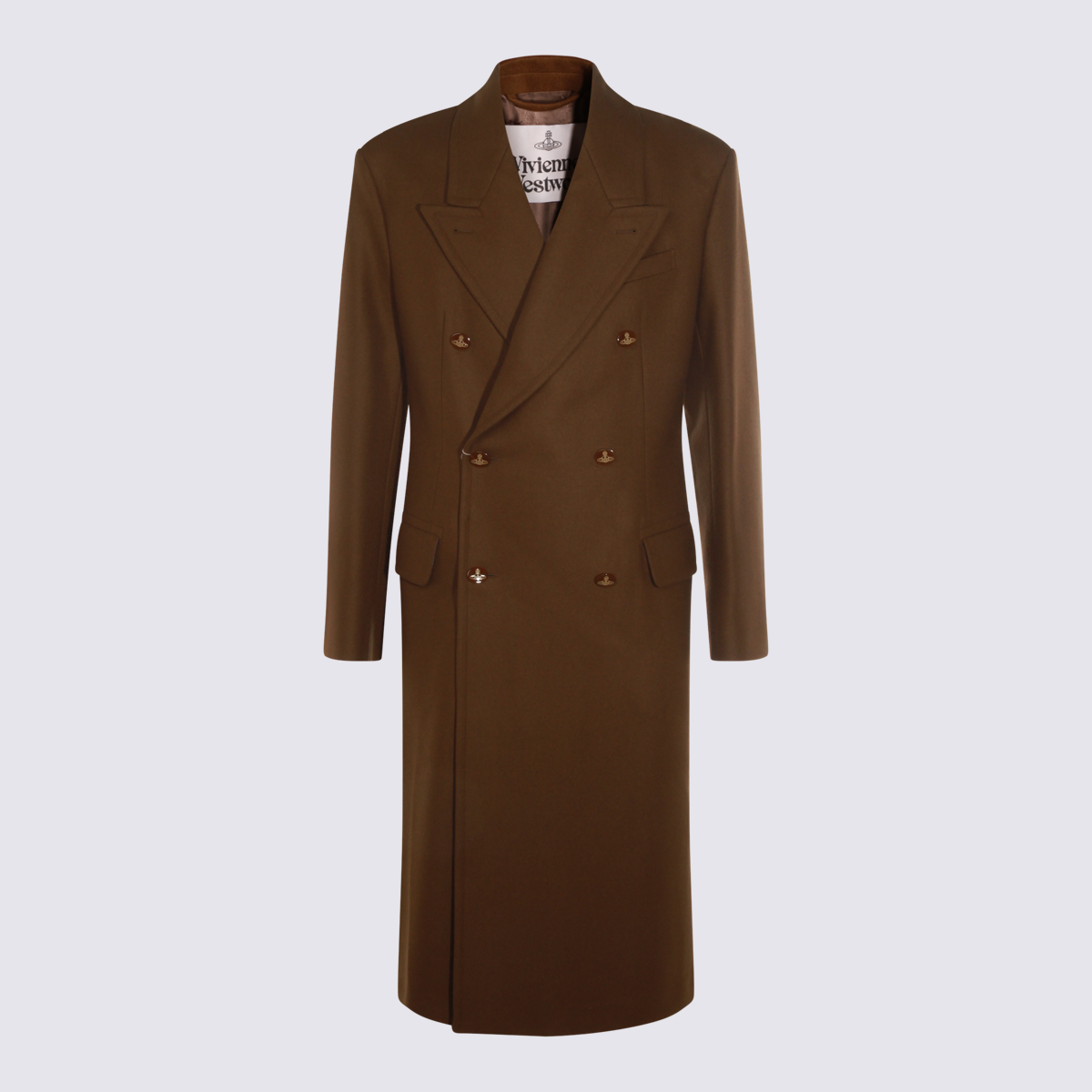 Vivienne Westwood Coats Brown 3301001NW019ZWD402 (Vivienne Westwood / コート ) | Vivienne Westwood (ヴィヴィアン・ウェストウッド)