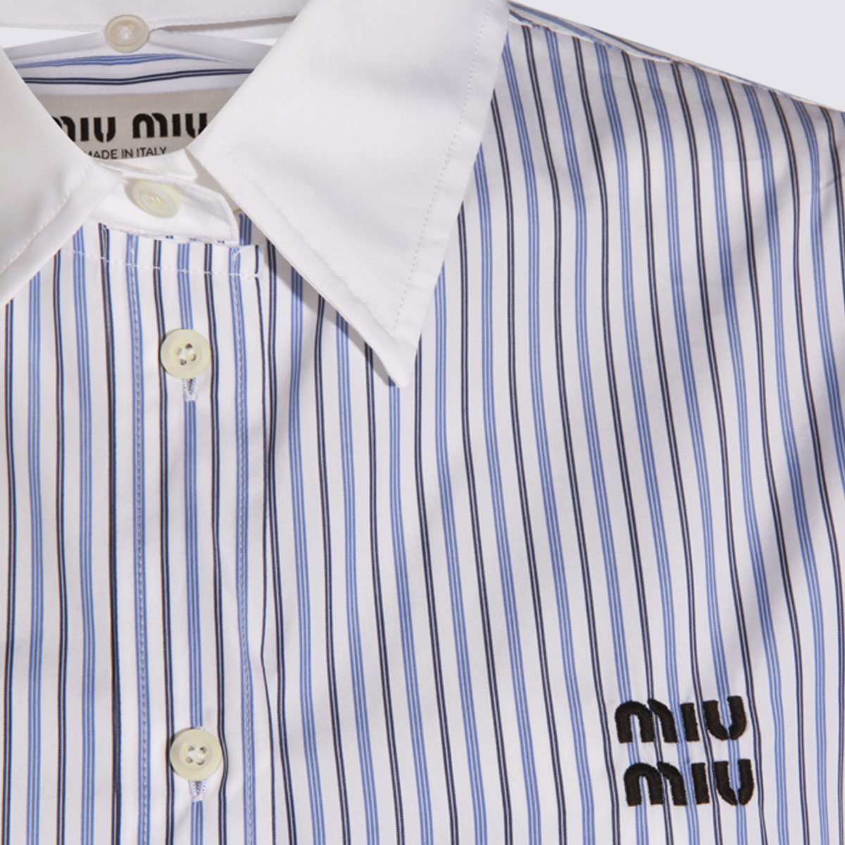 Miu Miu Shirts White MK1972174TF0W3B (MIU MIU / シャツ・ブラウス ) | MIU MIU (ミュウミュウ)(2)