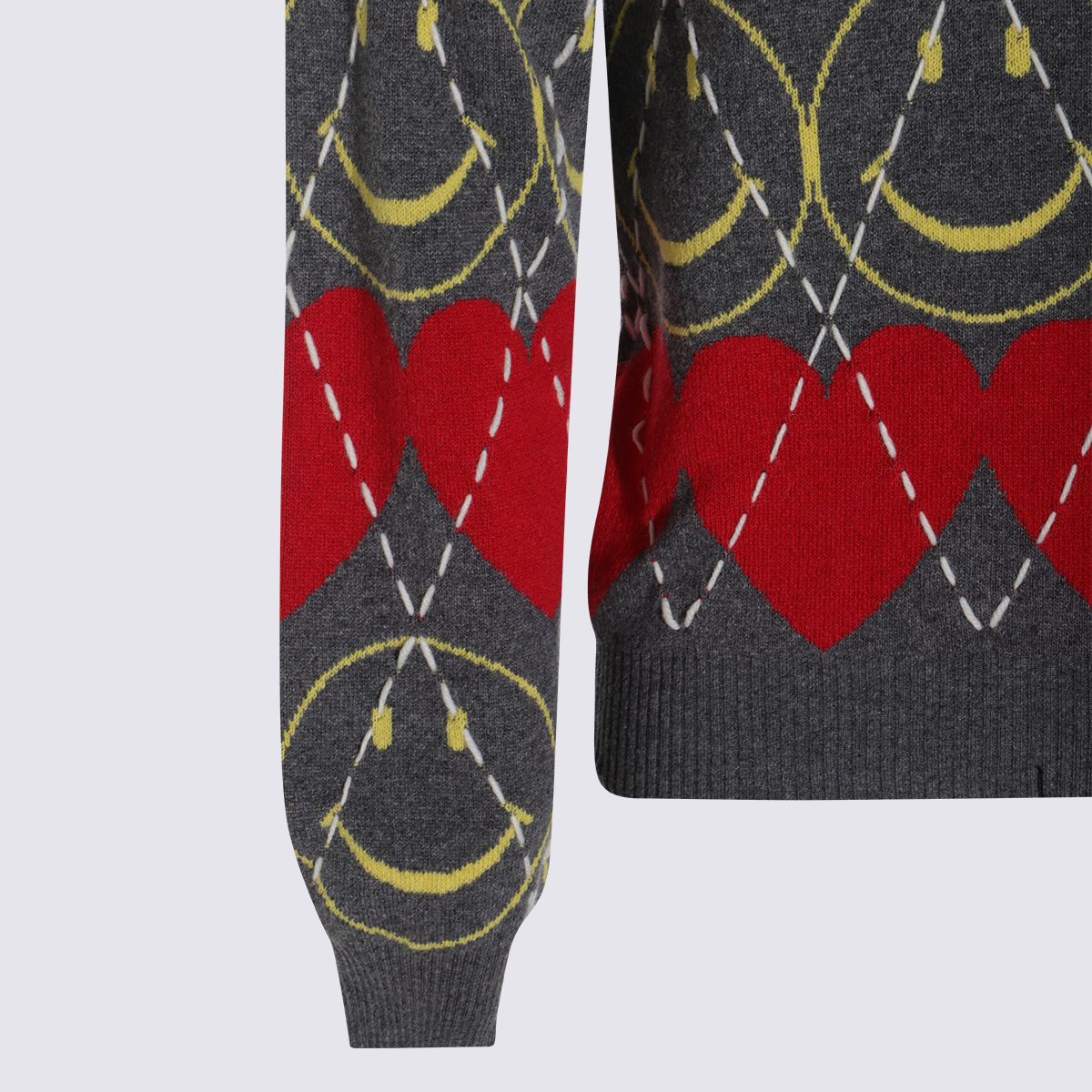 Moschino Sweaters Red 252ZZ092152021506 (MOSCHINO / ニット・セーター・カーディガン ) | MOSCHINO (モスキーノ)(2)