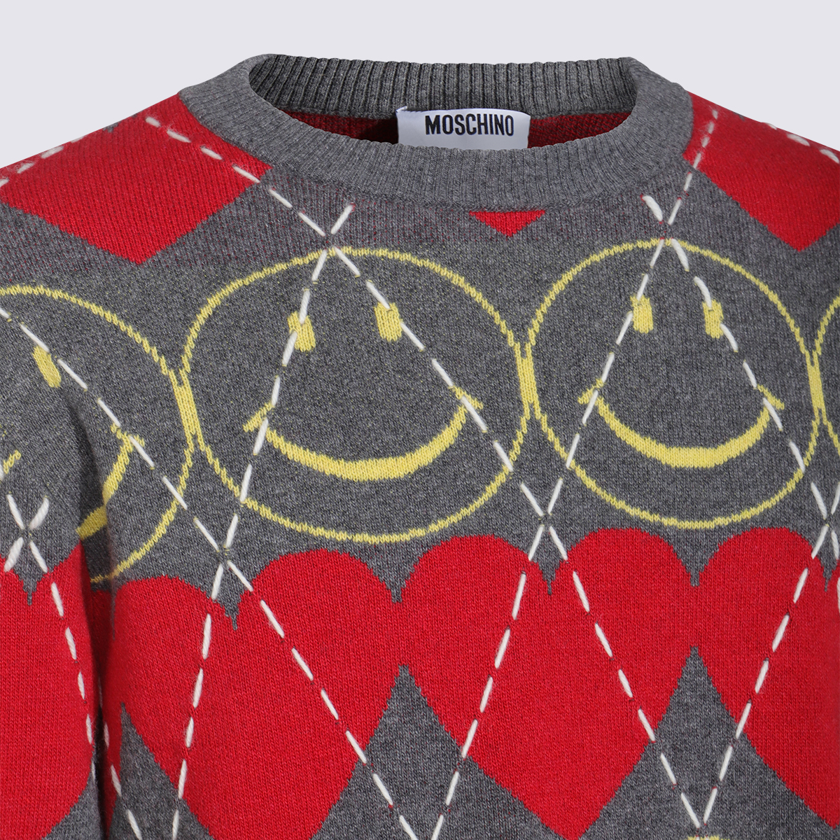 Moschino Sweaters Red 252ZZ092152021506 (MOSCHINO / ニット・セーター・カーディガン ) | MOSCHINO (モスキーノ)(3)