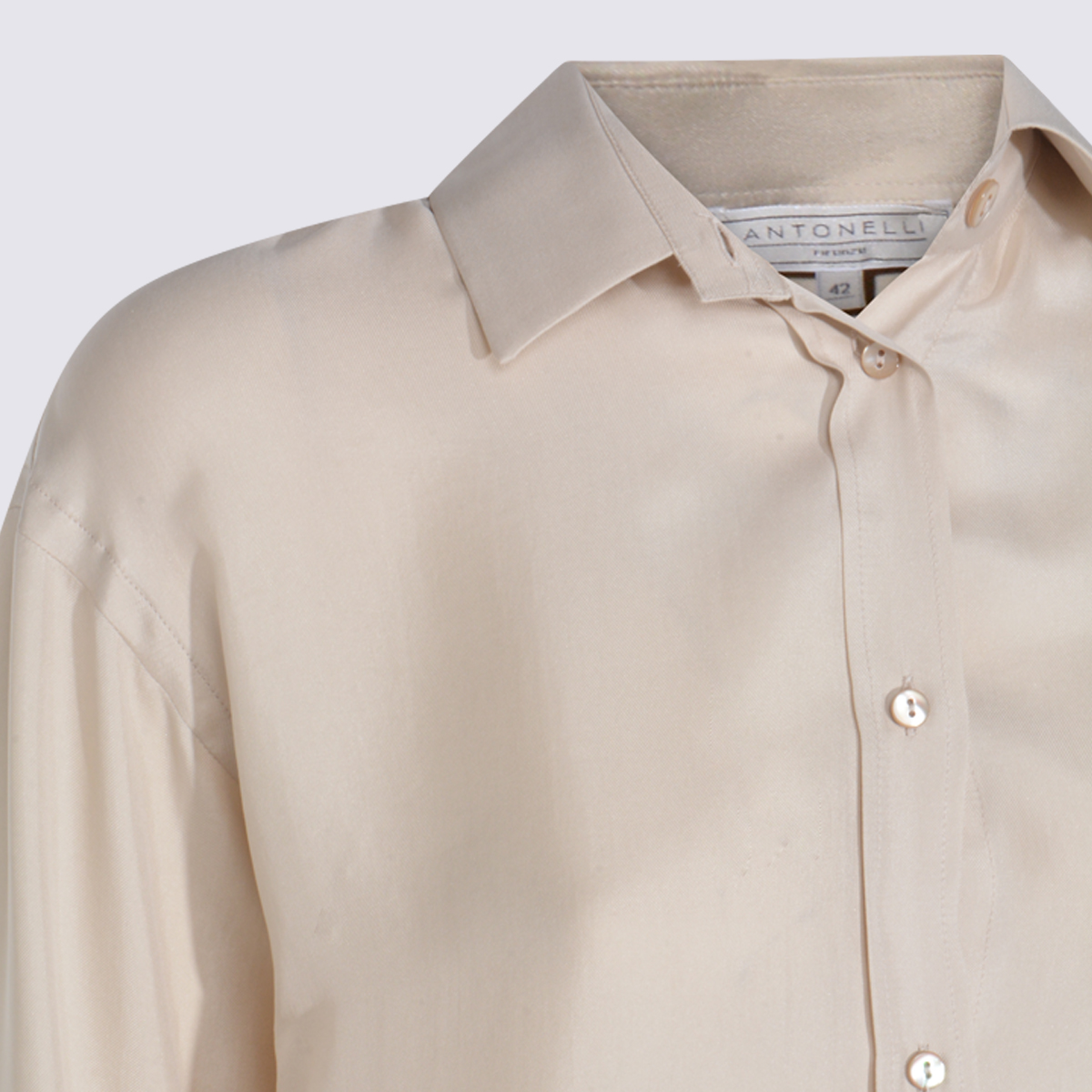 Antonelli Firenze Shirts Beige P1279257101 (ANTONELLI / シャツ・ブラウス ) | ANTONELLI (アントネッリ)(2)