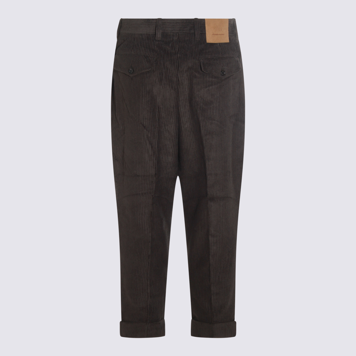 Ami Paris Trousers Grey H25HTR121CO0131020H25 (AMI Paris / パンツ ) | AMI Paris (アミパリス)(1)