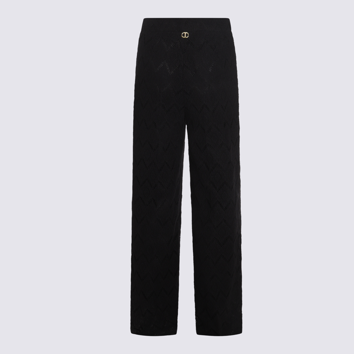 Twin-set Trousers Black 251TP2409S185990006 (TWINSET / パンツ ) | TWINSET (ツインセット)(1)