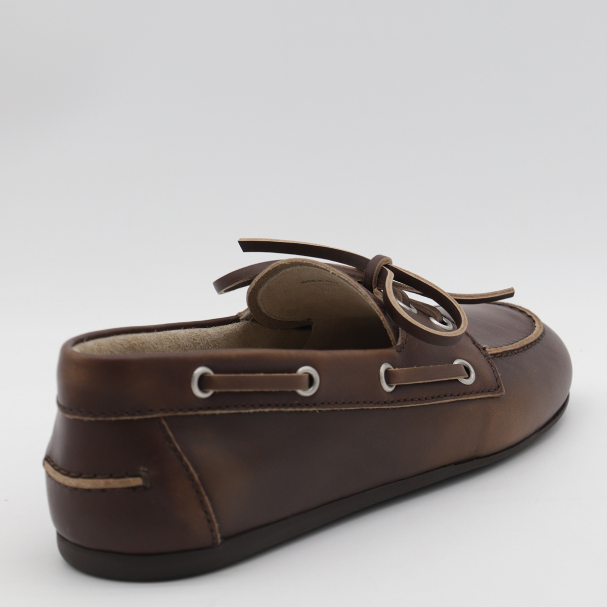 Miu Miu Flat shoes Brown 5D123E0053F33F0038 (MIU MIU / ローファー ) | MIU MIU (ミュウミュウ)(1)